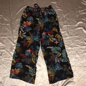 Flowy Floral Pants